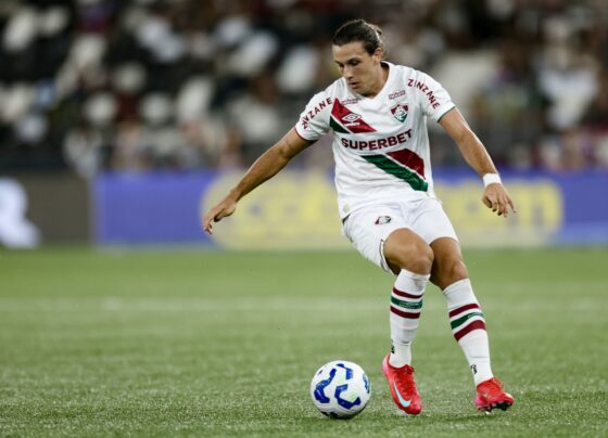Foto colorida de Canobbio, jogador do Fluminense - Metrópoles