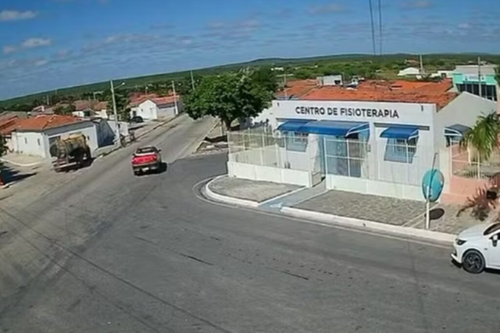 Imagem colorida da cidade de Assunção