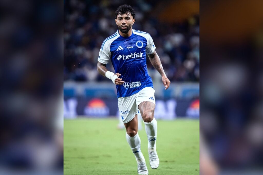Foto colorida de Gabigol, do Cruzeiro - Metrópoles