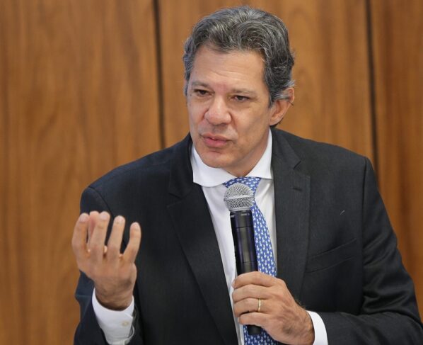 O ministro da Fazenda, Fernando Haddad (PT)