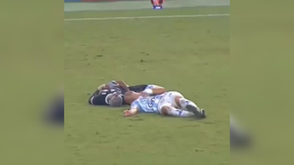 Imagem colorida do lance entre Remo x Paysandu - Metrópoles