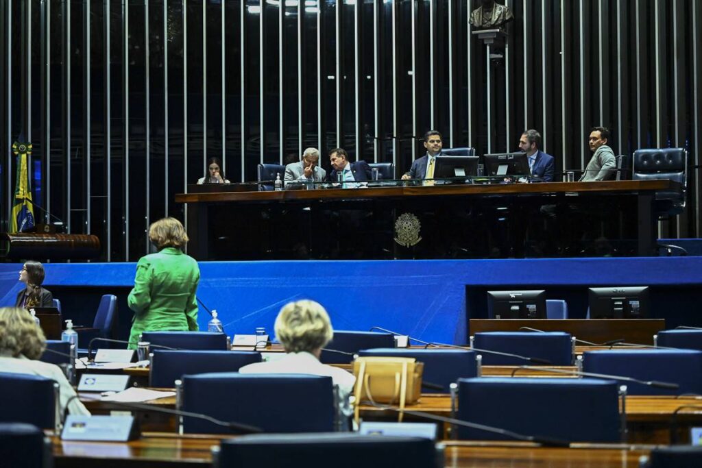 Plenário do Senado - Metrópoles
